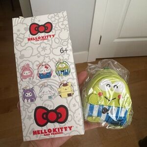 Hello Kitty and Friends Keroppi backpack charm